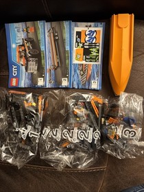 LEGO City 60085 4x4 with Powerboat. Open Damaged Box. Sealed Bags.