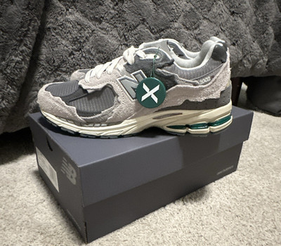 New Balance 2002R Protection Pack Rain Cloud Suede Low Top Lace-Up M2002RDA
