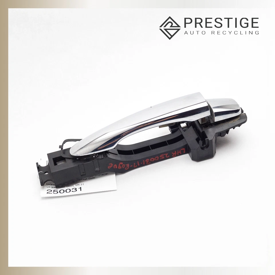 Manija de puerta exterior trasera izquierda Nissan Rogue Murano 2014-2024 80640-4BA0D OEM Foto 2 de 4