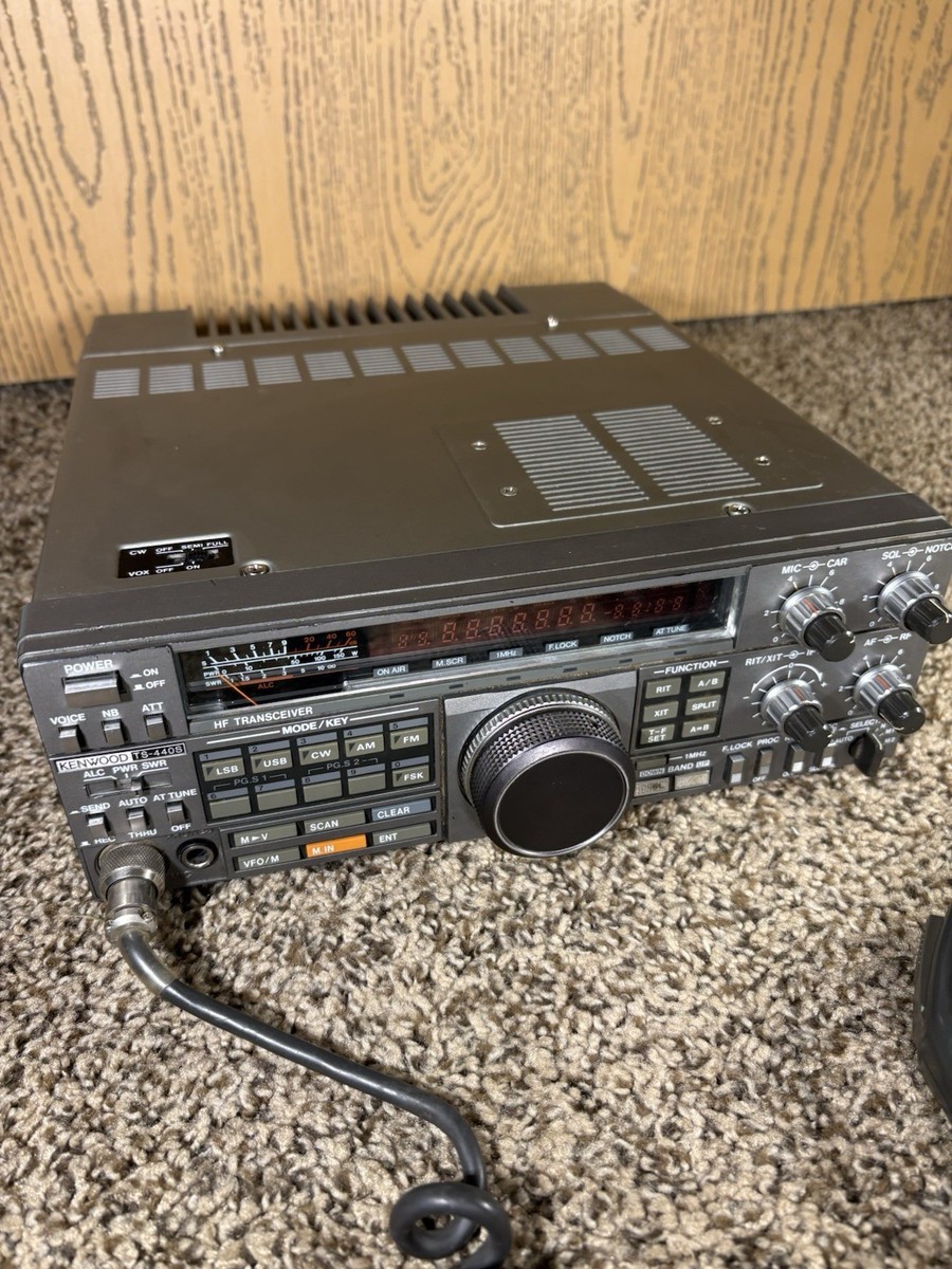 【動作品・美品】KENWOOD TS-440S 100W Kenwood TS-440S Amateur HF Transceiver for sale online | eBay