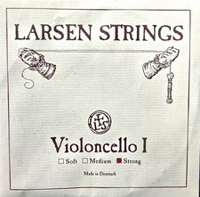 Larsen Cello A String- 'Strong', Made In Denmark FREE SHIPPING 