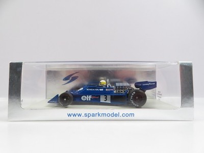 1:43 Spark S1882 Tyrrell 007 No 3 Spanish GP 1976 Jody Scheckter