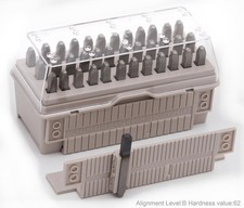 Make Your Letters Align More neatly. 36-Piece Number  Capital Letter Stamp S...