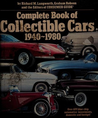 Complete Book of Collectible Cars Hardcover Outlet Book Company S