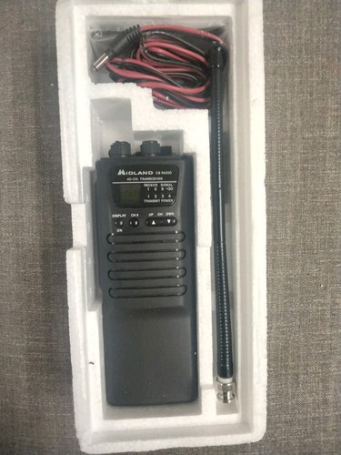 Midland 75-784 Prosport XL 40 Channel 7 Watts Portable CB Radio Excellent w/Box - Zdjęcie 6 z 9
