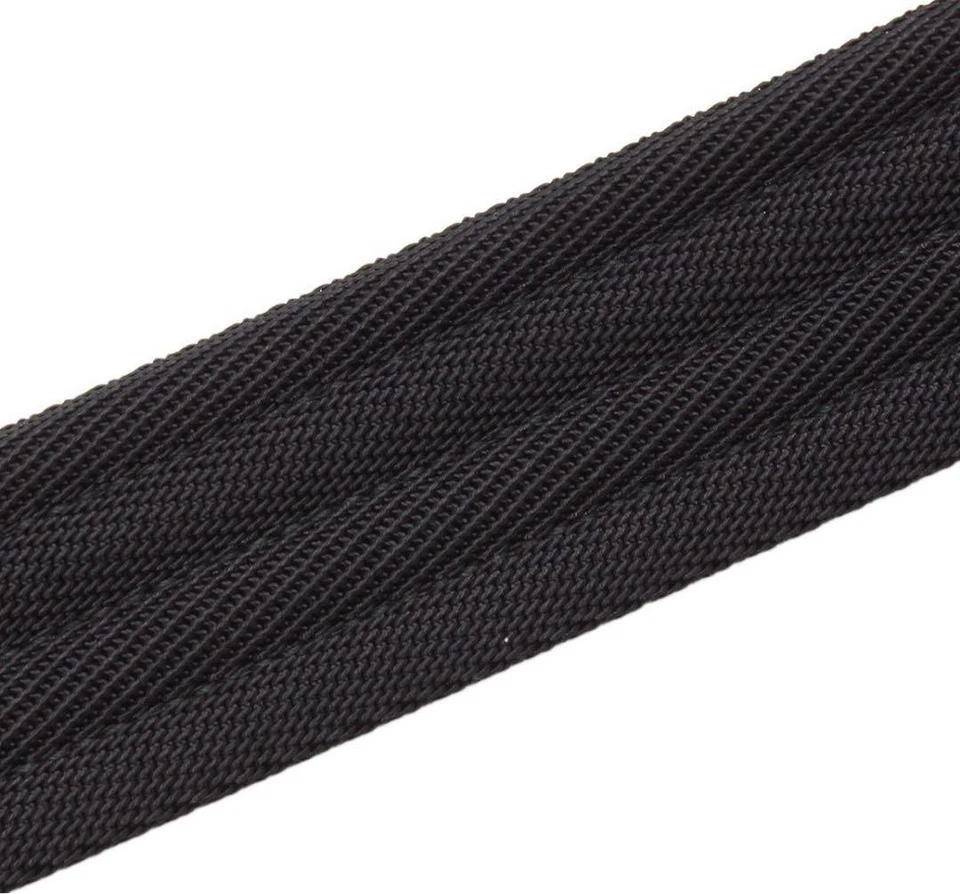 PRADA Gacha Belt Nylon Belt 85/34 Black Silver Hardware Italy Made w/Dust Bag - Image 4 of 4