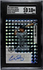 2022 Mosaic CAL RALEIGH auto rookie SGC 10 Prizm RC low pop!!