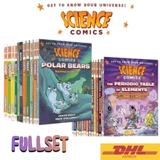 Science Comics Series: Get to Know Your Universe 30 Books Complete Set Kids