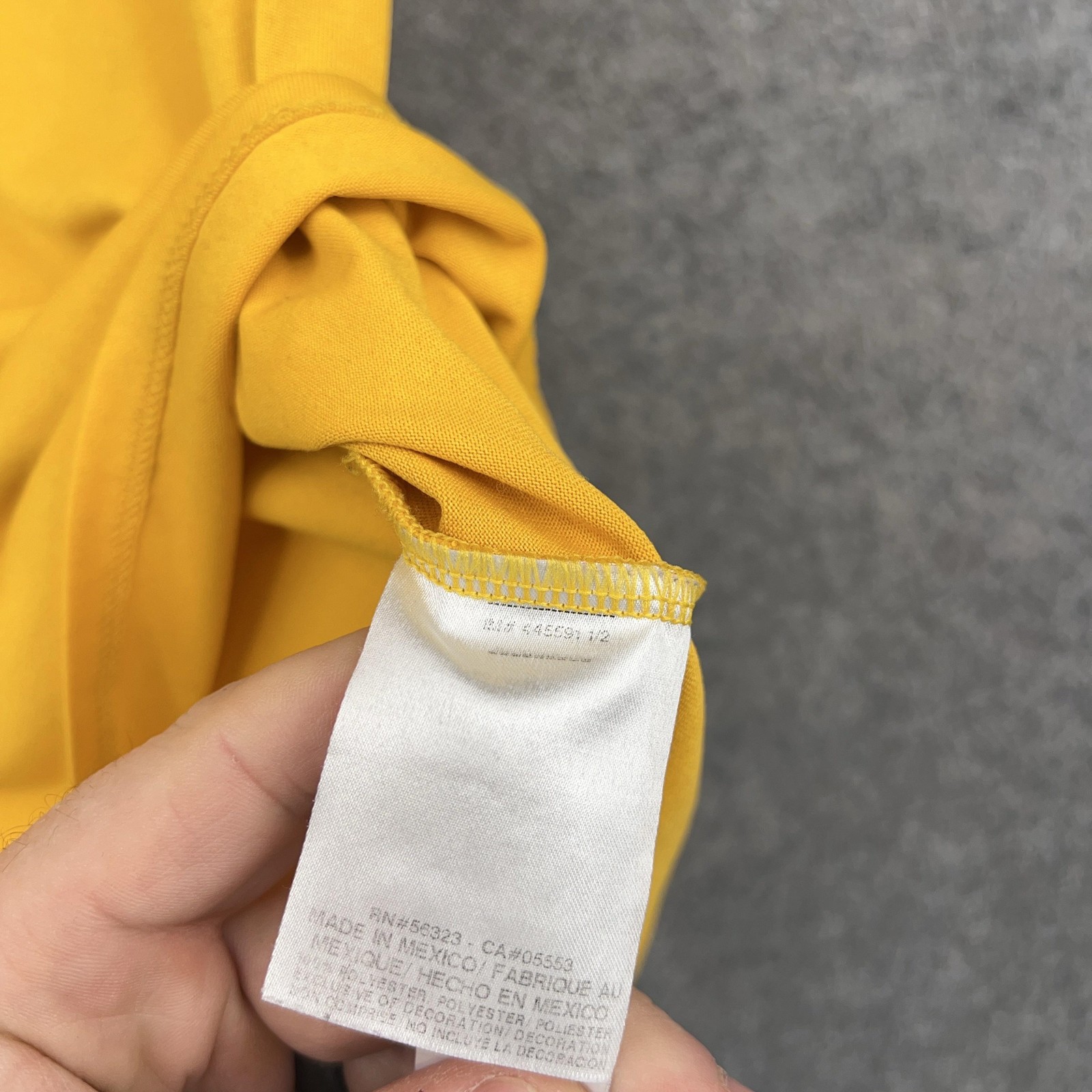 Nike Shirt Womens Small Yellow Rogue Logo Dri-FIT Short Sleeve Athletic thumbnail 4