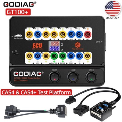 GODIAG GT100+ GT100 Pro OBDII Breakout Box + For BMW CAS4 CAS4+ Test Platform