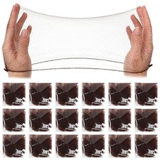 100 Pcs Wig Hair Net, Invisible Mesh Hairnets For Women, Elastic Edge Bun Net...