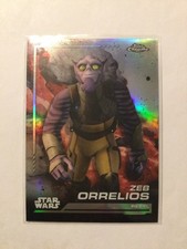 2024 Topps Chrome Star Wars Zeb Orrelios 126 Refractor