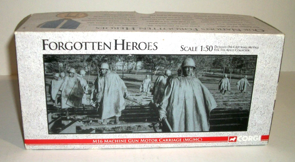 Corgi #US60415 Forgotten Heroes, M16 Machine Gun Motor Carriage 1:50 Diecast-NIB - Image 2 of 4
