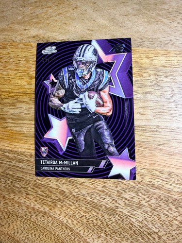 Tetairoa McMillan #SF-54 2025 Topps Cosmic Chrome StarFractor card