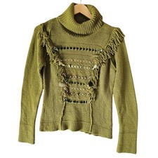 Angel of the North Bits & Bobs Sweater Pullover Size Medium ANTHROPOLOGIE