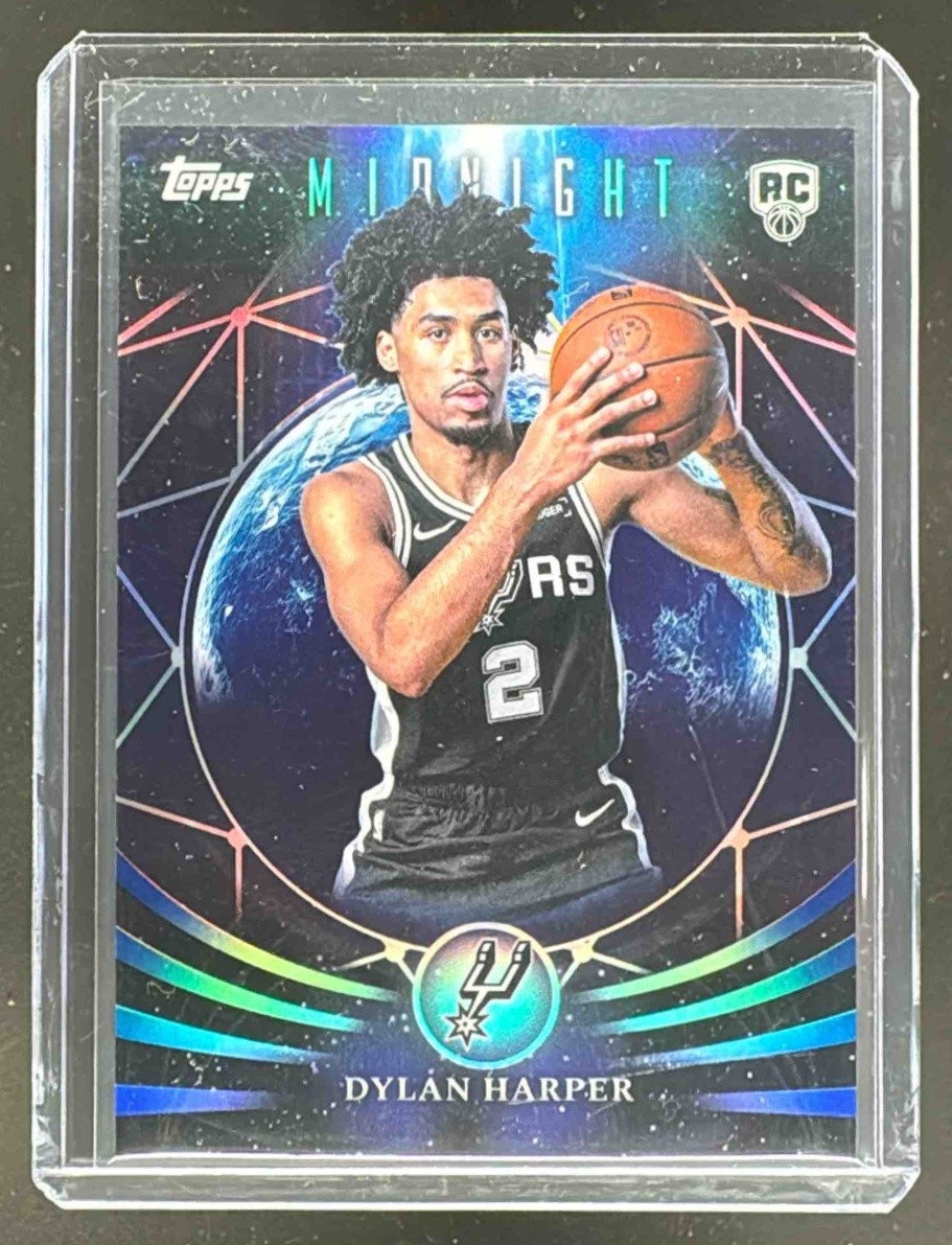 Dylan Harper 2025 Topps Midnight #MF-22 Moonfall Rookie RC
