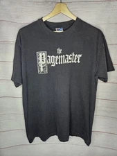 Vintage The Pagemaster Cartoon Movie Promo T-shirt Made In USA Size XL