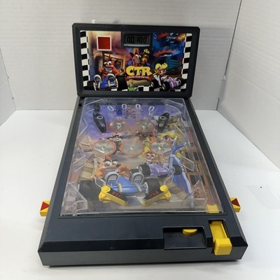 Crash Bandicoot CTR Team Racing Electronic Pinball Machine Tabletop