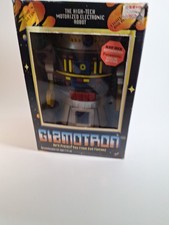 GIZMOTRON MOTORIZED ELECTRONIC 8.5 INCH TOY ROBOT 1997 TOY WITH BOX