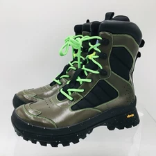 Alexander Mcqueen Men’s MCQ Khaki & Green In-8 Tactical Boots Size US 10 $550