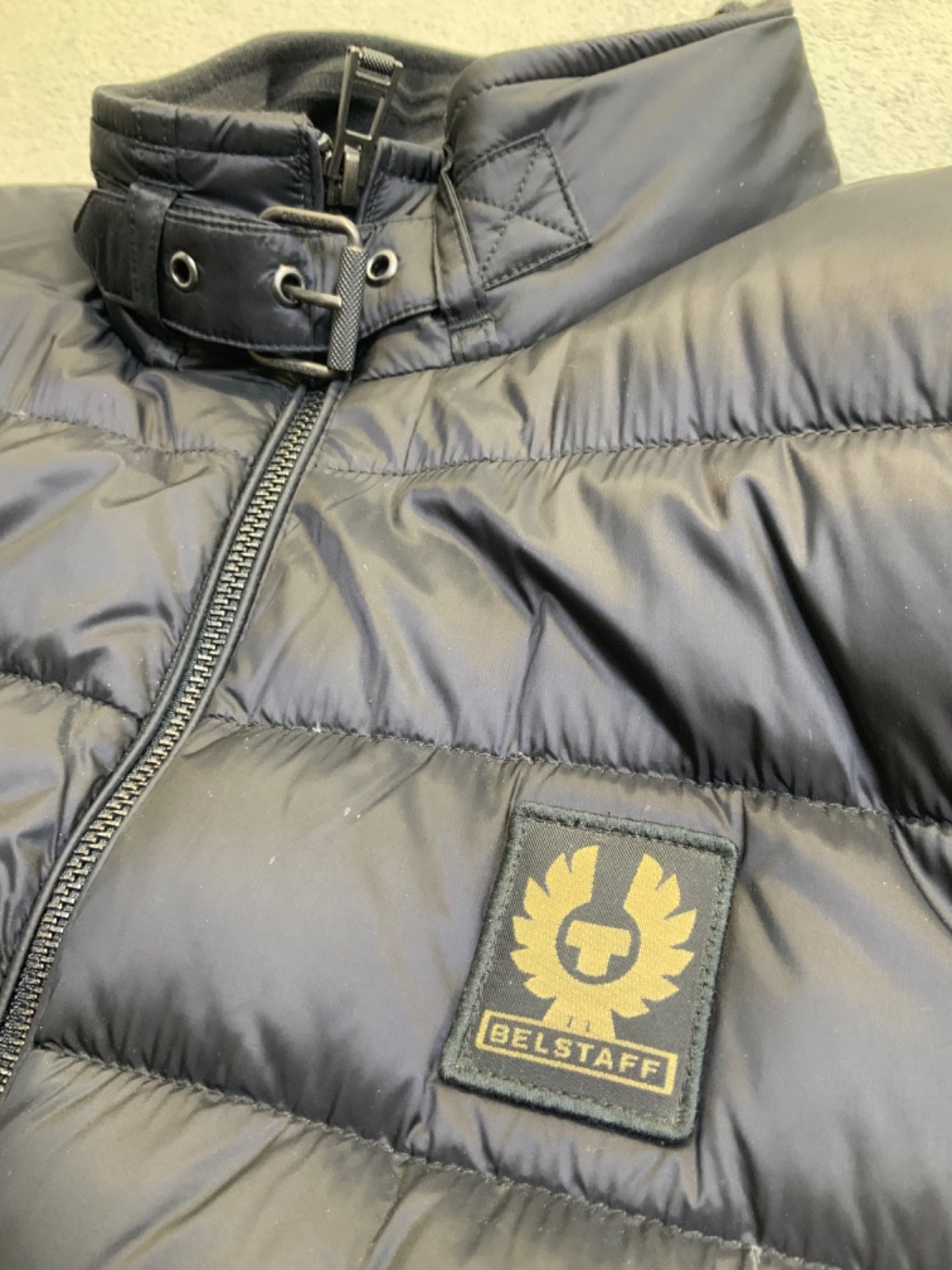 Belstaff Circuit Down Filled Black Puffer Vest Gilet Bodywarmer Size US 42 Men's image 6