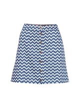 NEU+++ Blutsgeschwister Rock - Winterrock - blau weiss zacken Größe L