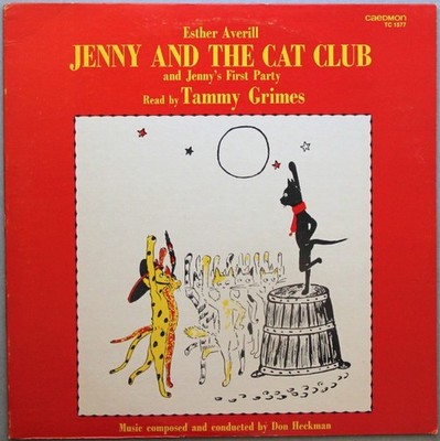 JENNY and THE CAT CLUB & JENNY'S FIRST PARTY Read by Tammy Grimes - Brand new