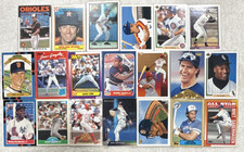 Baseball Card Lot (20 Cards) Vintage 80s 90s MLB Stars HOF Ripken Ryan 16