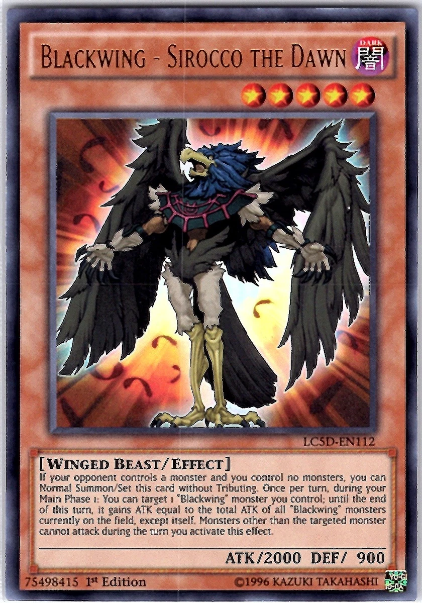 Blackwing - Sirocco the Dawn LC5D-EN112 Legendary Collection 5D's
