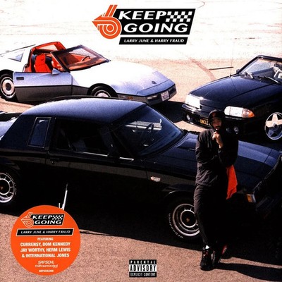 Larry June & Harry Fraud ‎– Keep Going LP - SEALED NEW BLACK VINYL 