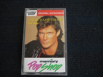 MC  DAVID HASSELHOFF  For you  Rare MC  16 Tracks