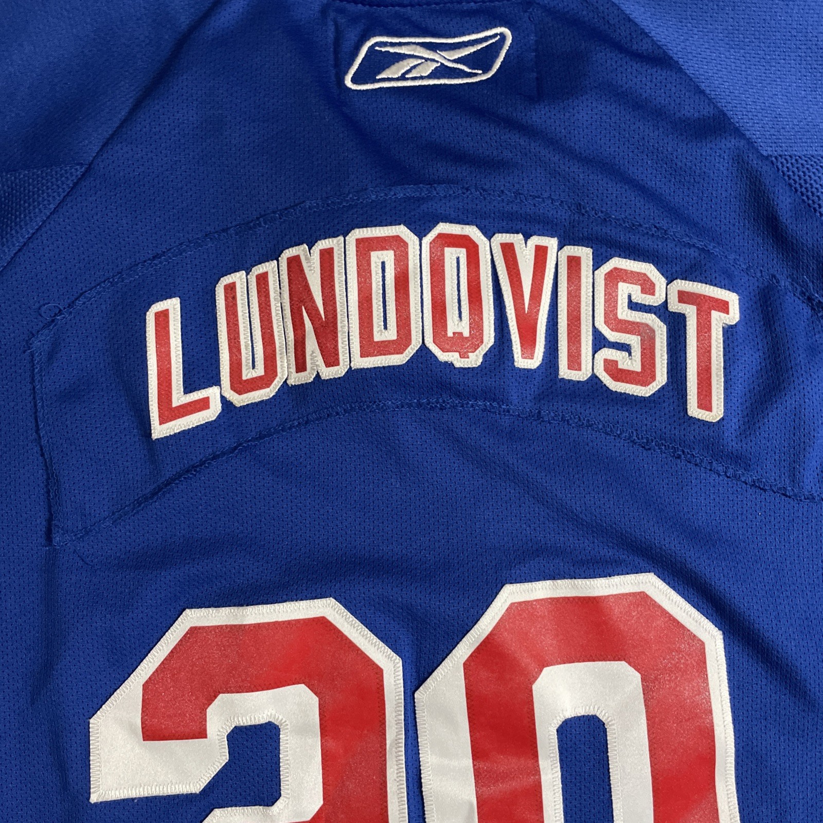 New York Rangers #30 Henrik Lundqvist Youth Hockey Jersey Size  L/XL