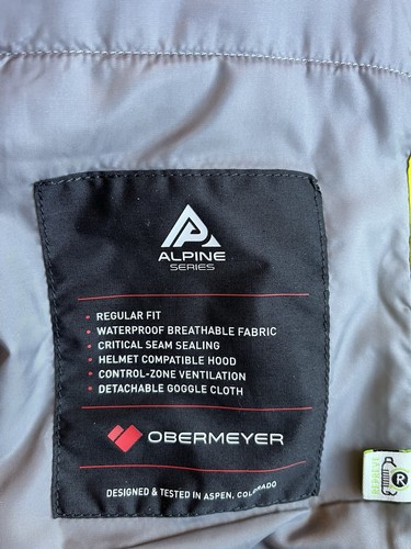 Chaqueta de esquí Obermeyer Alpine Series ajuste regular para hombre talla L - Imagen 3 de 16