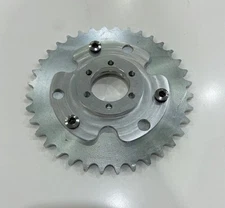 MOTORIZED BICYCLE CHAIN WHEEL ADAPTOR CNC ALU ALLOY INCL SPROCKET 36T