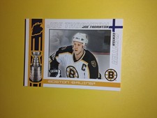 2003-04 Pacific Quest For The Cup BLUE 48/150 Joe Thornton #10 Boston Bruins