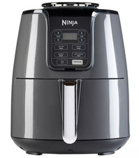Ninja AF100UK Air Fryer & Dehydrator 3.8L Digital Dishwasher Safe Basket Grey