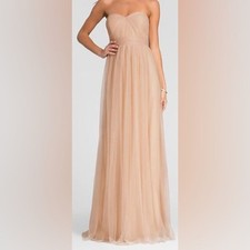 Jenny Yoo Women's Annabelle Convertible Tulle Column Dress