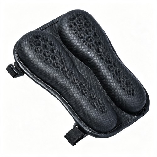 Motorcycle Seat Cushion TPE Gel 3D Honeycomb Shock Absorption Anti-Slip Air Pad