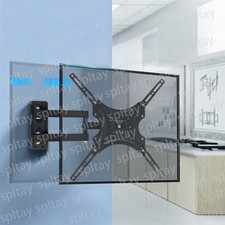 Supporto TV da parete 14 - 55 pollici supporto da parete inclinabile orientabile LED LCD