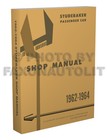 1962 1963 1964 only Studebaker Shop Manual Lark Hawk Commander Daytona Cruiser (For: Studebaker)