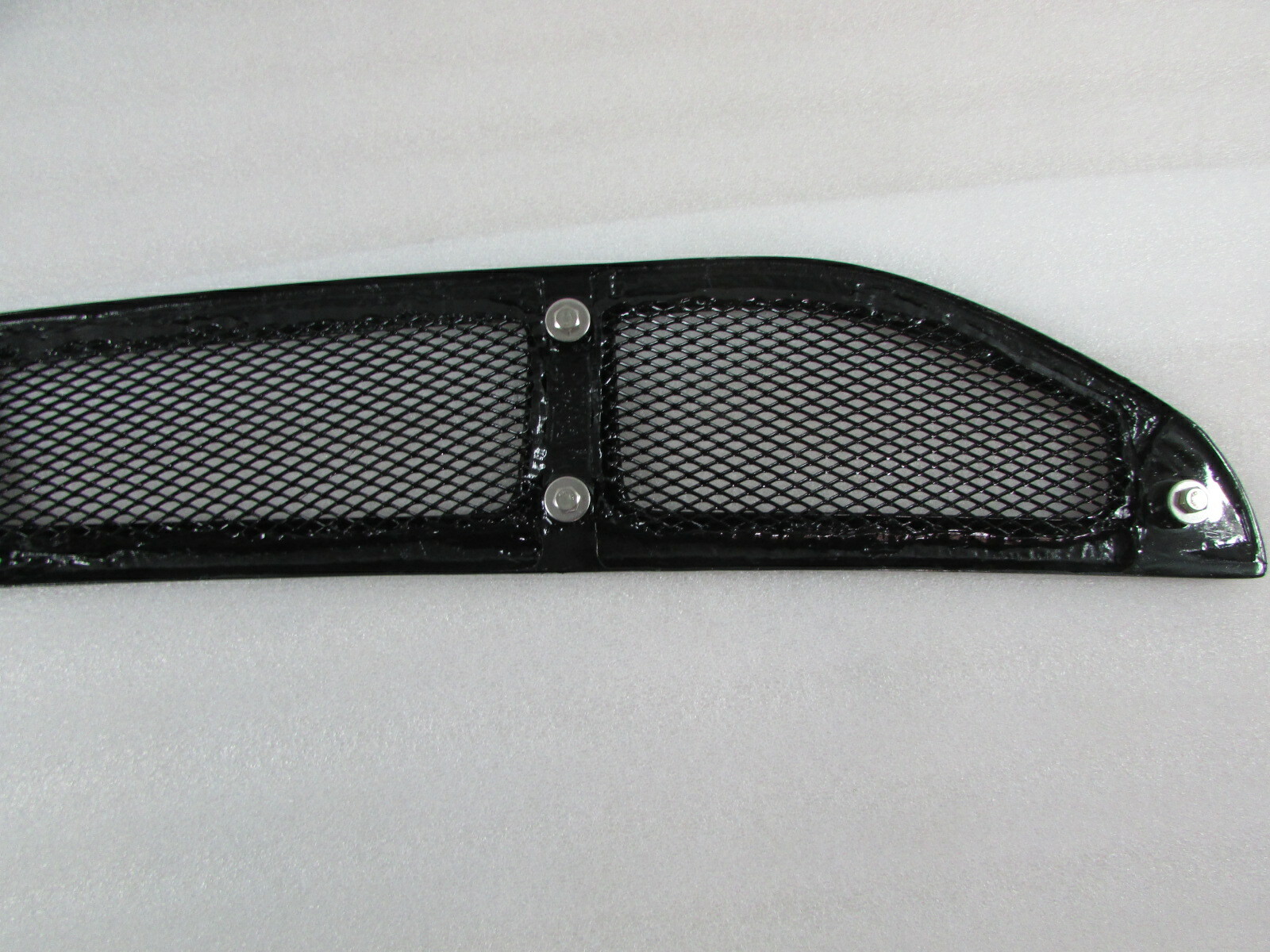 Ferrari F430 Spider, Carbon Fiber Engine Deck Lid Grille Louvers, New 1x1 Weave