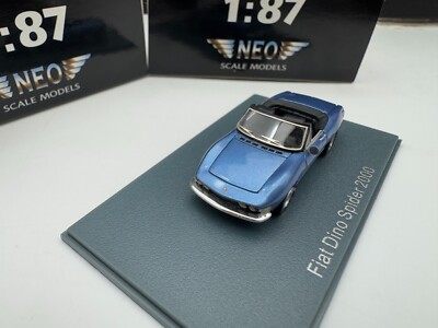 ミニカー NEO Fiat Dino Spider 2000 1/87 ミニカー NEO Fiat