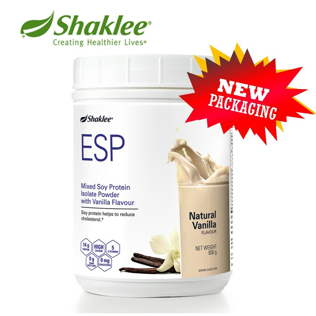 Shaklee Esp Organic Vegan Soy Protein Life Energizing Plant Protein 850g Vanilla Ebay