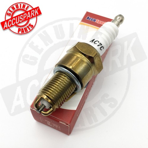 Ford Escort OHV AccuSpark AC7C Performance Spark Plugs X 4 - Picture 8 of 9