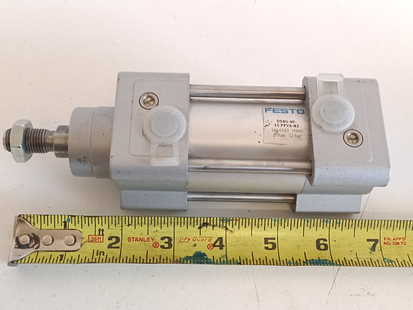 Festo Ebay Festo DSBG-40-15-PPVA-N3 1644503 H960 12 bar max double acting ...
