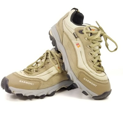 Zapatos De Caminata Garmont Nagevi Mochilero Vibram Suela Gore Tex Oliva Mujer 7 5 Ebay