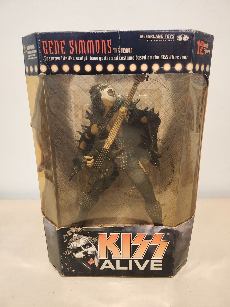 KISS ALIVE ジーン・シモンズ 12インチ フィギュア KISS ALIVE RARE Gene Simmons The Demon 12 Inch Figure Todd