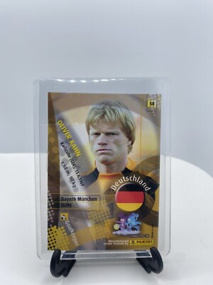 Oliver Kahn 2002 Panini FIFA World Cup Korea Japan #50 Germany