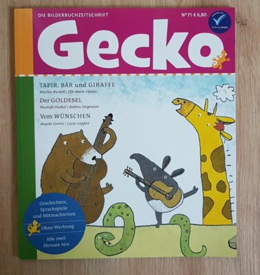Gecko Kinderzeitschrift Band 71: Die Bilderbuchzeit... | Buch | Zustand sehr gut