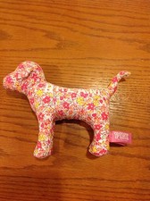 Victoria's Secret PINK Dog 2009 Flower Dream Puppy Dog Plush Stuffed Animal